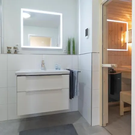 Dorumer Sielhuus 13 Mit Sauna Und Balkon Holiday home *